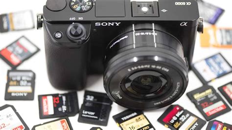 Sony a6000 Memory Card Recommendations .